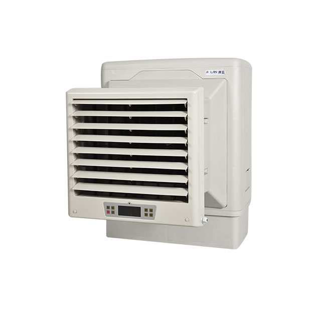 مبرد هواء سريع التبريد على الحائط للاستخدام المنزلي مع تدفق هواء 6000 سم في الساعة 